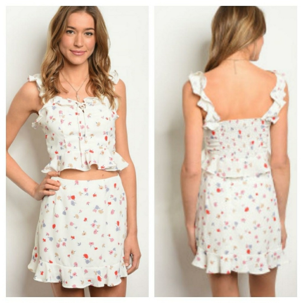 Brand new 2pc skirt set-multiple sizes avail - Picture 1 of 6
